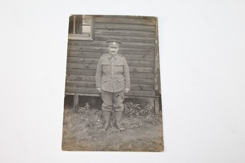 Vintage rppc postcard military - rppc,
