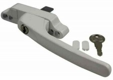 Winlock Odyssey Aluminium Window Handle Tongue (spade) Driven White Right Hand