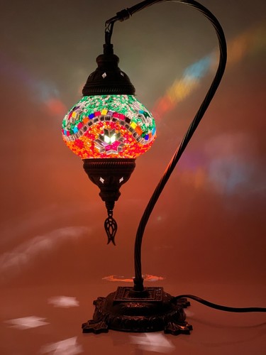 Turkish moroccan mosaic lamp - turkish,
