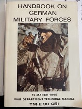 Handbook On German Military