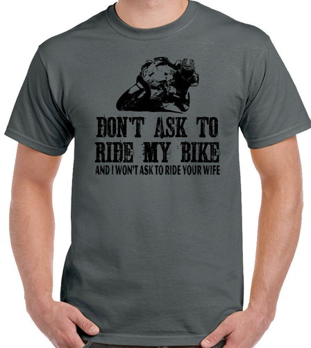 Biker shirt bike mens funny - t-shirt,