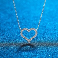 2ct Heart Cut Necklace