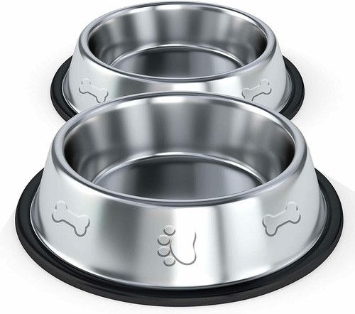 Large dog bowls non - large,