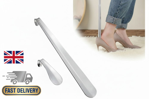 Stainless steel shoe horn - stainless,