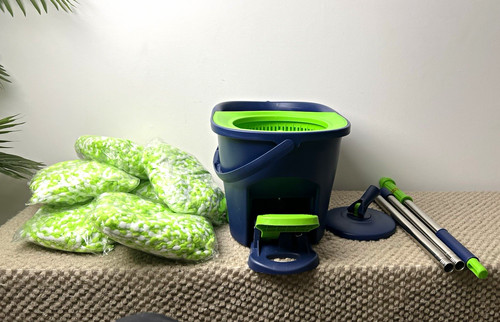 Spin mop bucket set with - set,