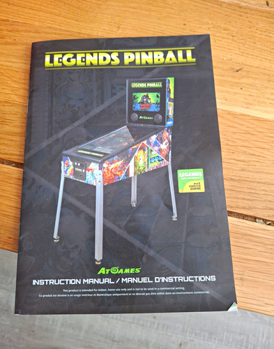 Atgames legends pinball ha8818 - atgames,