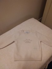 MARIE CHANTAL @ M&S- Cream coloured Baby Jumper (aged 3-6 months) 