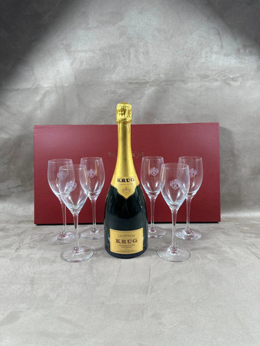 Very rare lot krug engraved - 6,