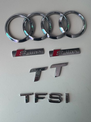 Genuine audi line badges - genuine,