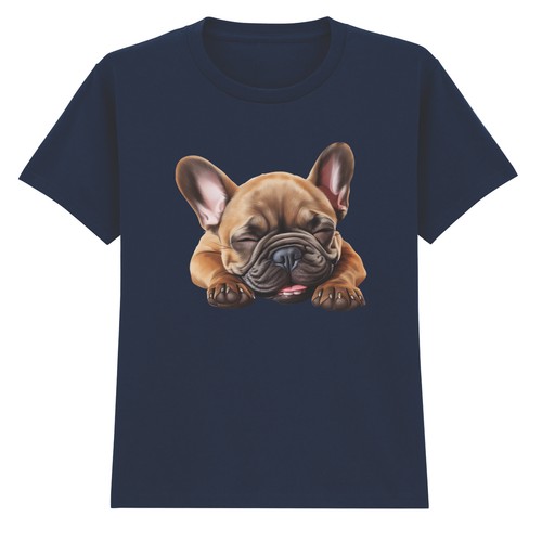 Sleeping french bulldog puppy - sleeping,