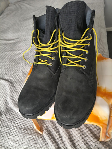 Timberland men black - men's, leather
