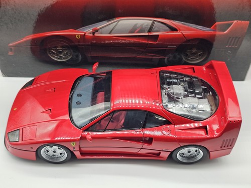 1987 ferrari f40 rosso 18 - rosso, 1:18