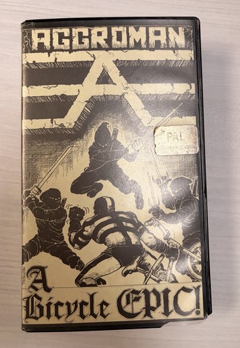 Aggroman vhs video tape - aggroman,