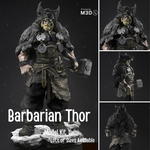 Barbarian thor resin - thor,