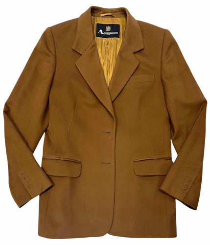 Vintage 90s aquascutum camel - 90s,