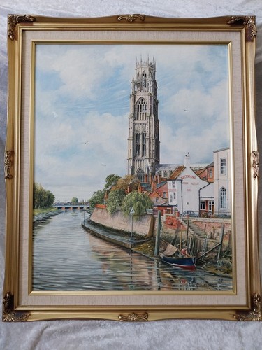 Original oil painting boston - original,