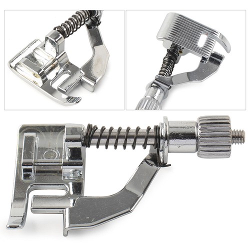 Sewing machine presser - machine, blind