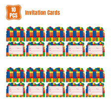 Building Blocks Birthday Decorations Children'S Toys Theme Party Supplies Dispos