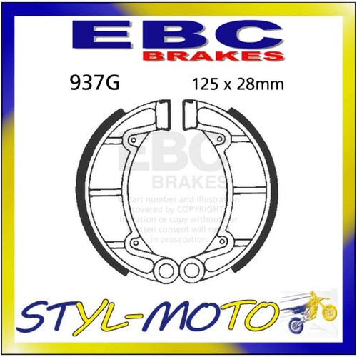 937g front left brake pads - brake,