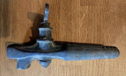Antique brass beer barrel tap - antique,