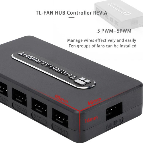 Thermalright pwm fan - fan, hub
