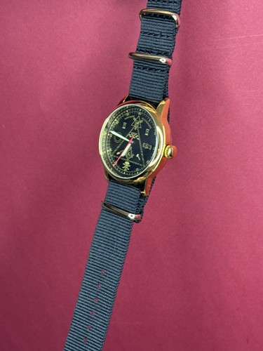 1990s watch mason black soviet - black,