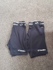 2 Pairs Mens Black Sondico