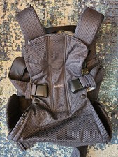 Baby Bjorn Baby Carrier One Air Anthracite Mesh, 0-3 Years, 3.5-15kg VGC
