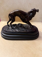 Antique bronze sculpture of a