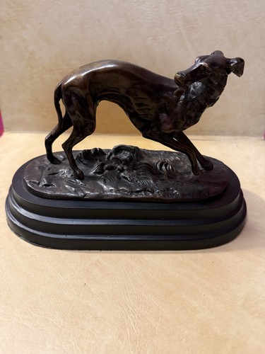Antique bronze sculpture a - antique,