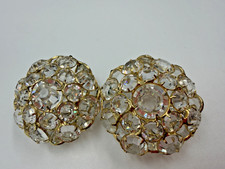 Large Statement Earrings Glass