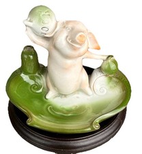 Antique Fairing Pigs In Boat