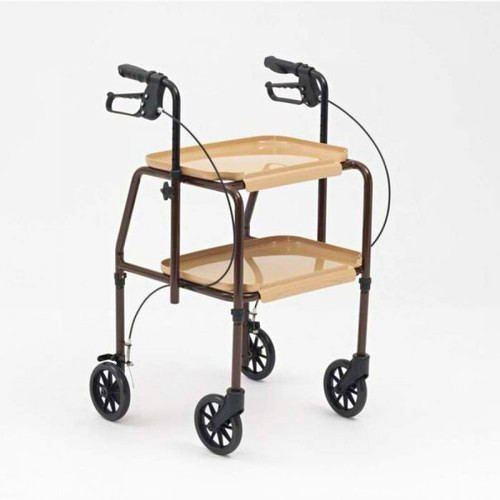 Wheel rollator walker with - walker,