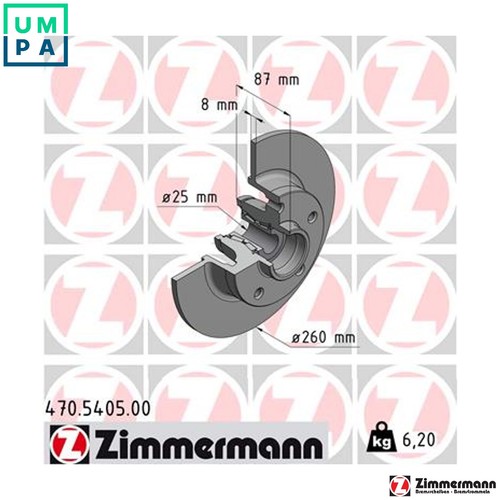 Brake disc 470 5405 - brake, 470.5405.00