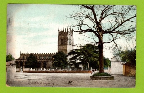 009902 postcard gresford - ,