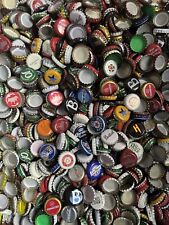 100 Used Beer Soda Bottle Top Caps For Man Cave Or Craft Projects 