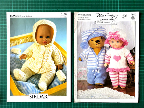 Doll clothes knitting - 2,