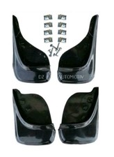 4x Mud Flaps Mud Guards Black