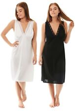 LADIES WOMEN'S FULL SLIP LONG