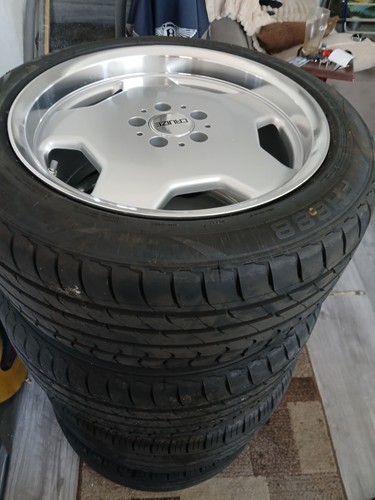 Slot alloy wheels fits - 18",