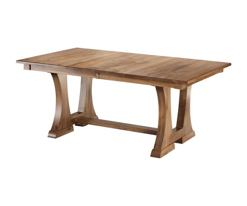 Solid wood trestle - solid, dining