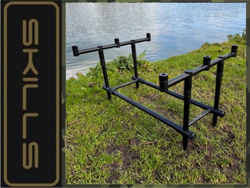 Carp fishing rod black - 3,