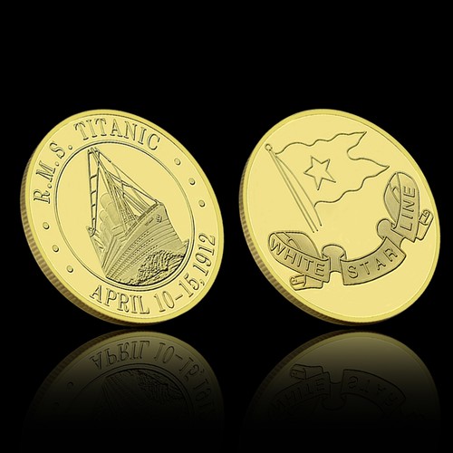 Rms titanic commemorative coin - rms,