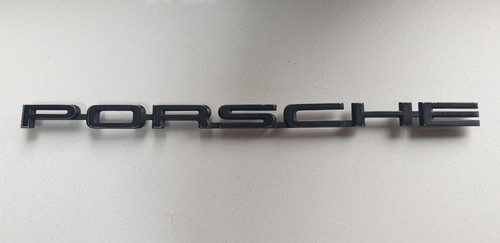 Porsche emblem badge script - porsche,