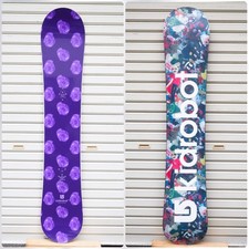 BURTON X kidrobot CUSTOM Snowboard Size 158cm freestyle camber purple sport rare