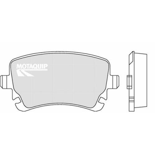 Brake pads set - brake, for