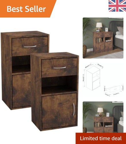 Set rustic brown - set,