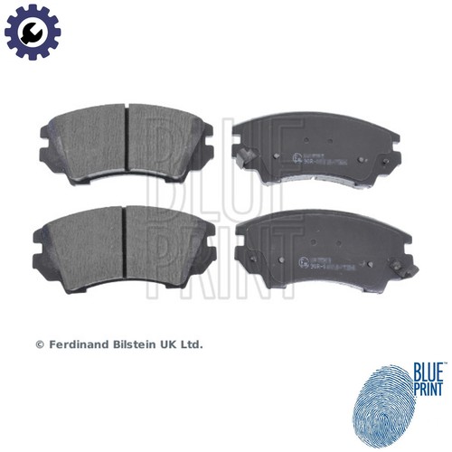 Brake pad set - pad,