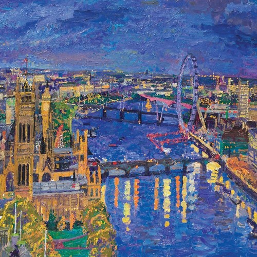 Twilight westminster from - westminster,