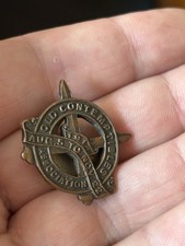 B15  WW1 Old Contemptibles badge number 2523 Original